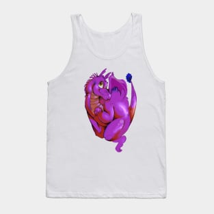 Purple dragon Tank Top